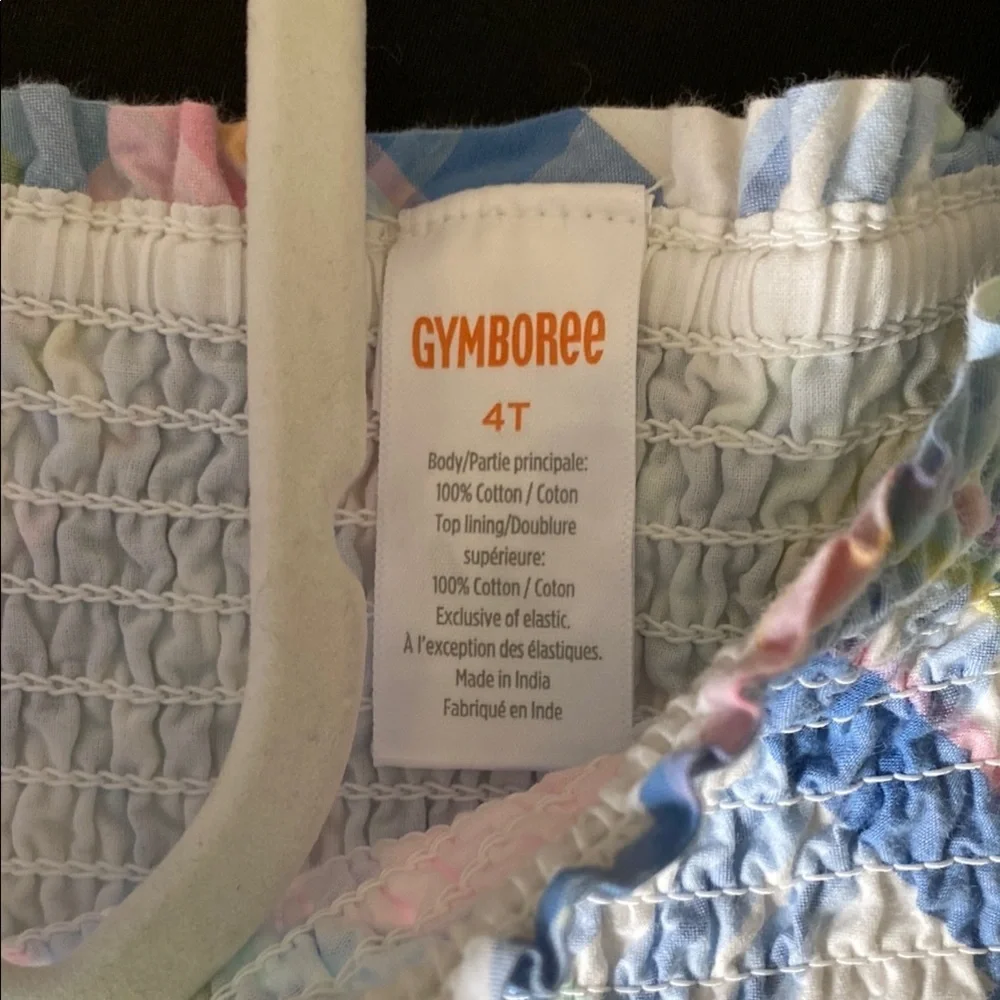 Pastel Plaid Smocked Dress - Picture 3 of 4